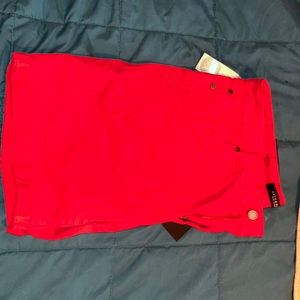 Liverpool red 12 Kaiden denim shorts